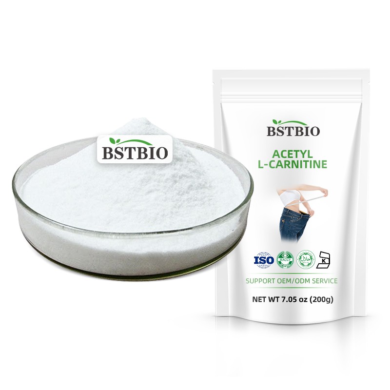 BSTBIO CAS 5080-50-2 Acetyl L-Carnitine Hydrochloride 98% Acetyl L Carnitine HCL