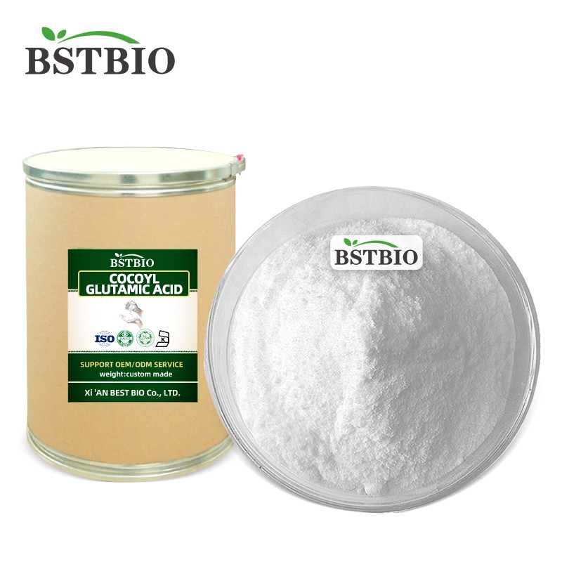 BSTBIO Pure N-Cocoyl-L-Glutamic Acid Glutamic Acid Powder 95% Cocoyl Glutamic Acid
