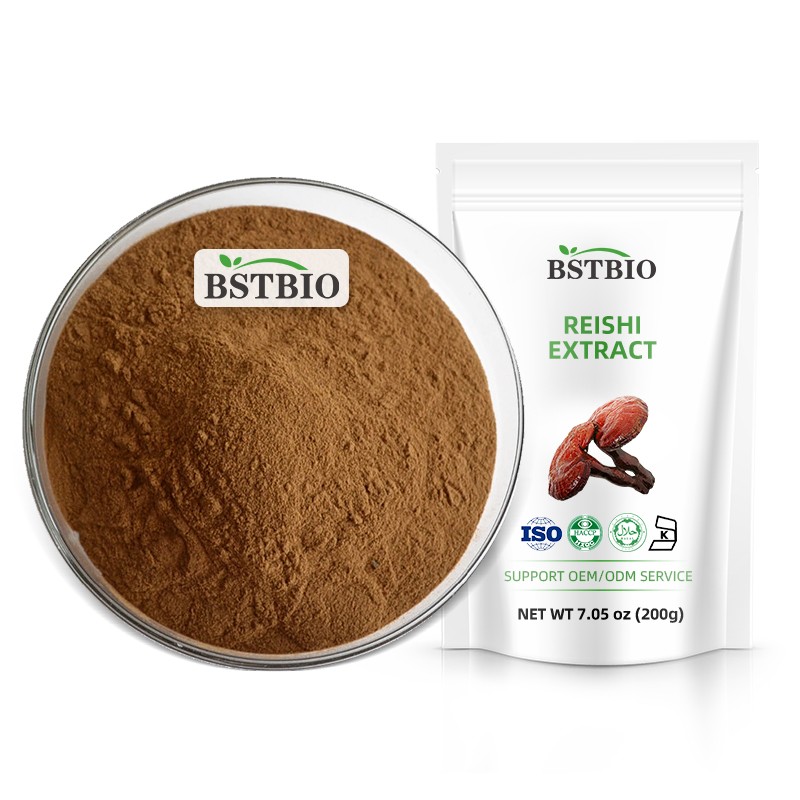 100% Pure Reishi Mushroom Extract Powder/lucid Ganoderma Extract/ 10:1 Ganoderma Lucidum Extract Powder Mushroom