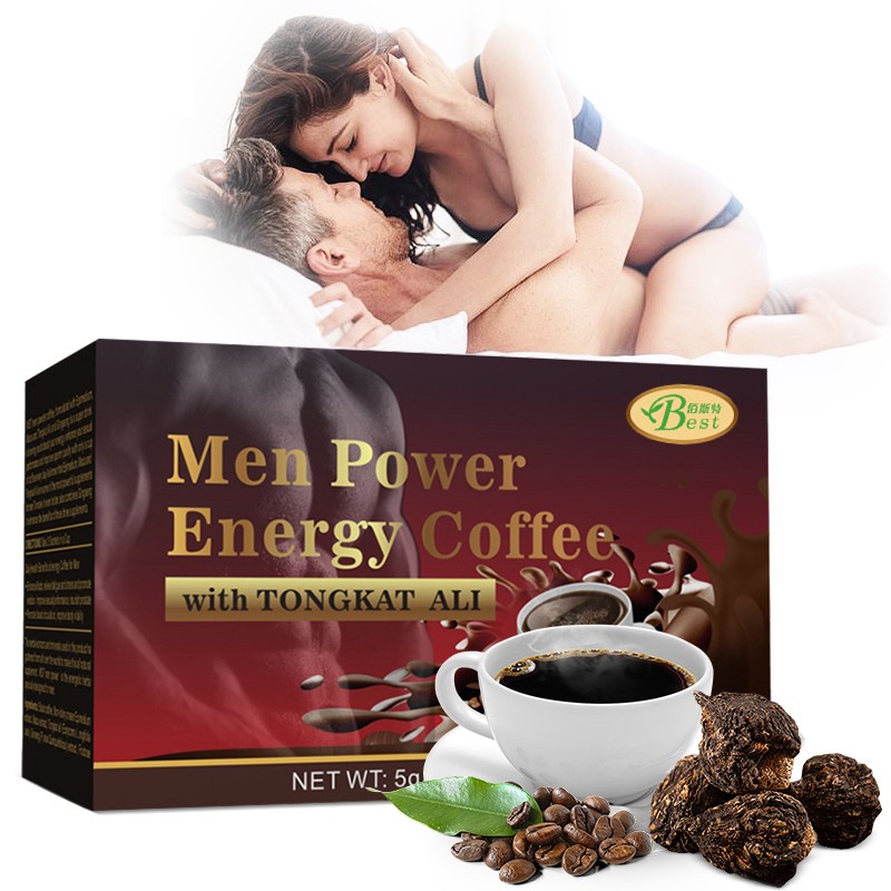 BSTBIO OEM Private Label Maca Extract Energy Coffee for Men Instant Maca Coffee