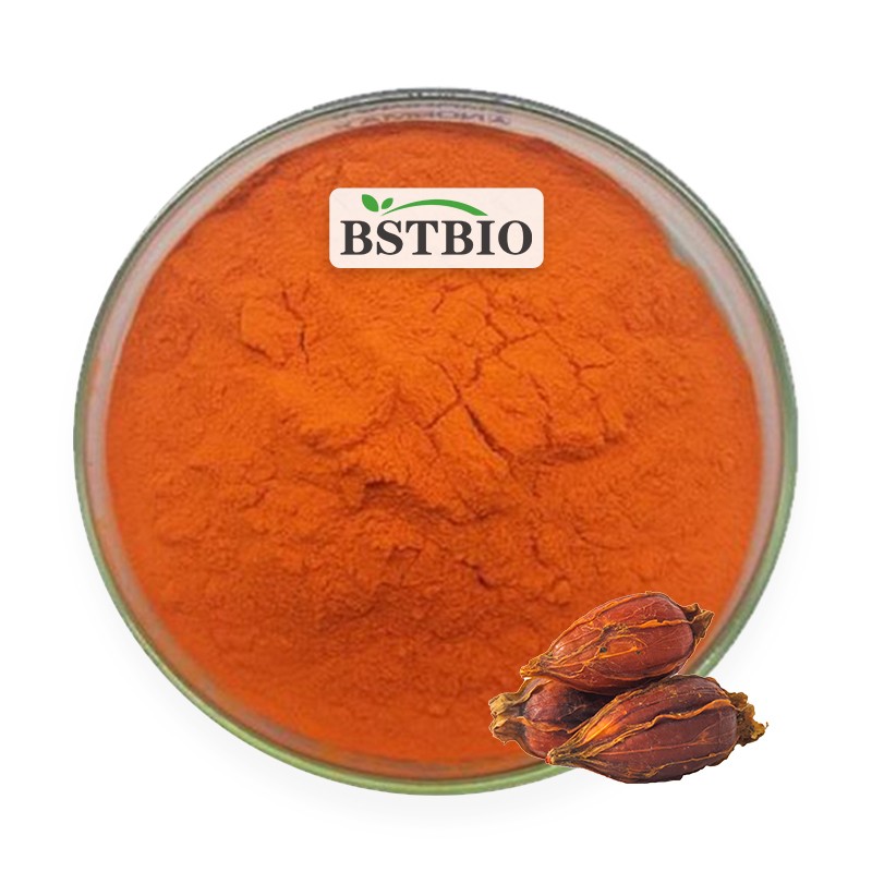 BSTBIO Natural Pigment Gardenia Jasminoides Ellis Extract E30 E60 Gardenia Yellow Powder