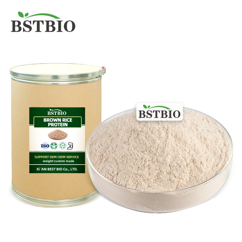 BSTBIO Non-GMO 300 Mesh 80% Organic Isolate Brown Rice Protein Powder