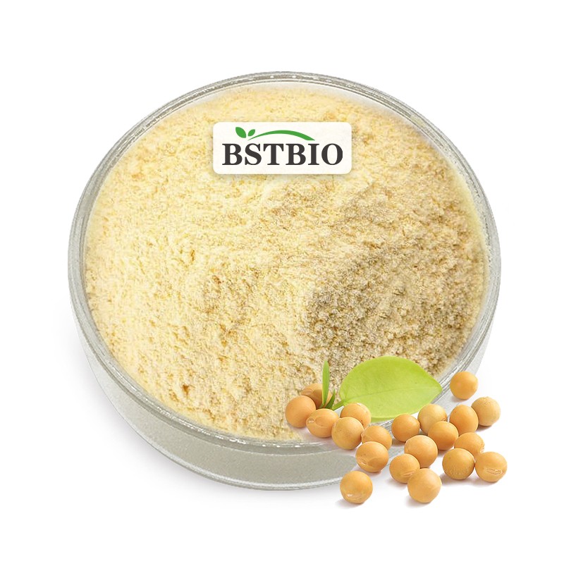 BSTBIO Food Grade CAS 8002-43-5 Soybean Extract Soy Lecithin Powder 98% Soybean Lecithin