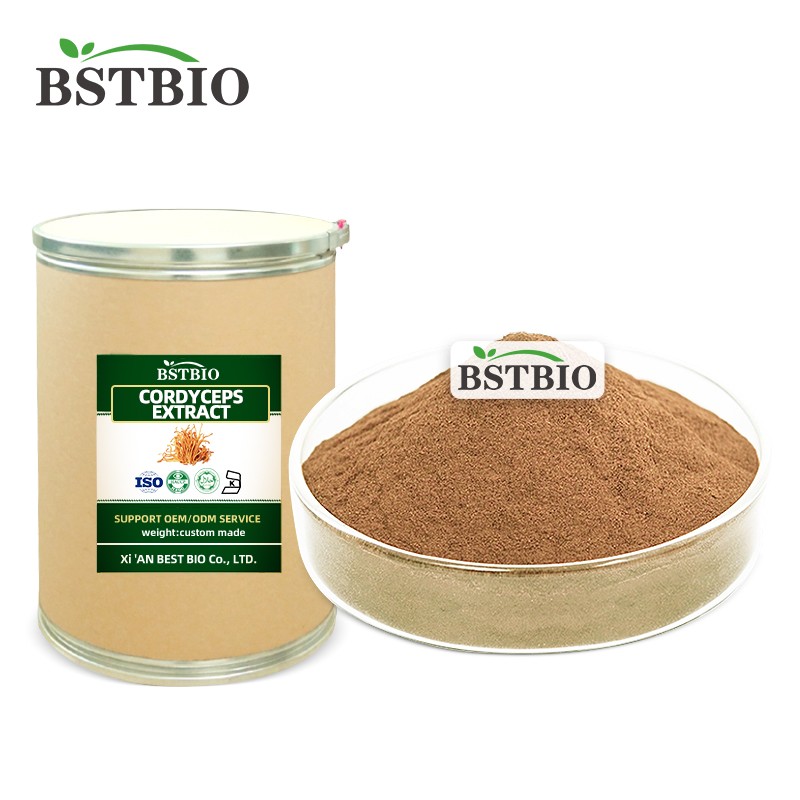 BSTBIO Organic Cordyceps Militaris Extract/Cordyceps Sinensis Extract/Cordyceps Extract Powder