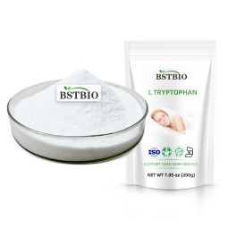 High Purity 99% CAS 73-22-3 Feed Grade l Tryptophan Powder Manufacture Tryptophan Price L-tryptophan
