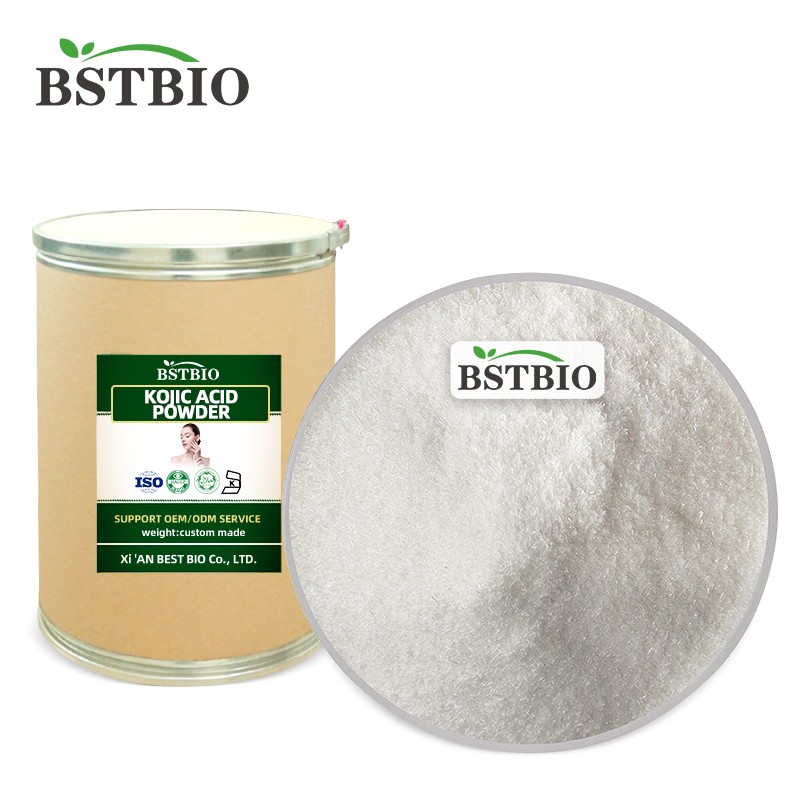 Cosmetic Grade Kojic Acid Powder 99% for Skin Whitening