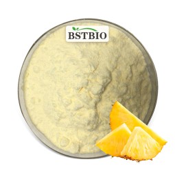 BSTBIO Organic Pineapple Fruit Flavour Powder, Freeze Dried Pineapple Powder