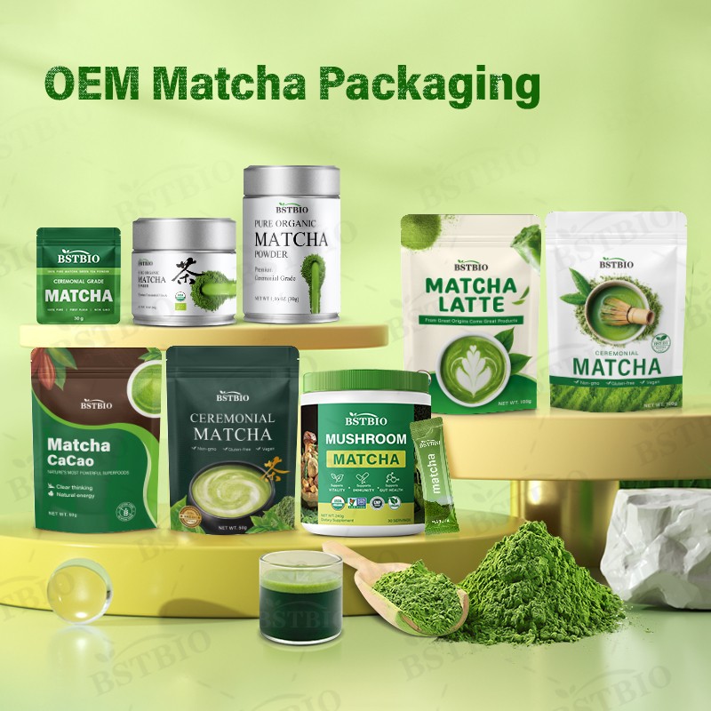 BSTBIO Wholesale Prices Powder Matcha Powder Tea Pure Green Recommended to 50 Grams a Day Gut Health Tea 1 Kg