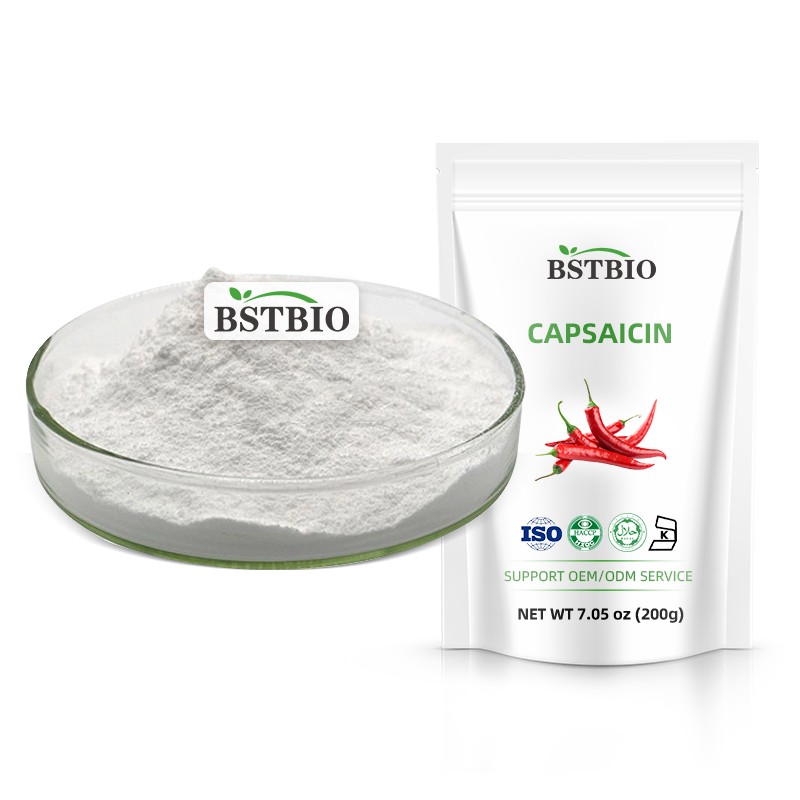 BSTBIO Pure Natural 95% Capsaicin Powder Pepper Extract Capsaicin Powder