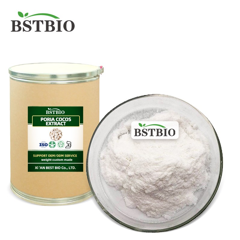 BSTBIO Fu Ling Tuckahoe Extract Powder Polysaccharides 10% 30% 50% Poria Cocos Extract