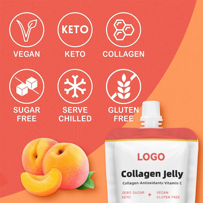 BSTBIO OEM Beauty Supplements Collagen Jelly Gel Stick 30g/10sticks/Box Collagen Jelly