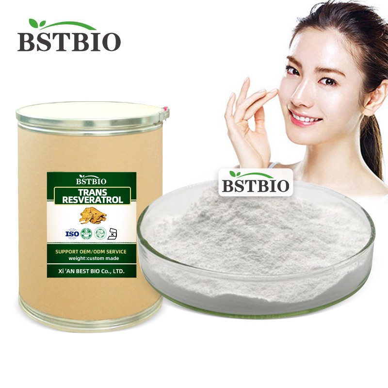 BSTBIO CAS 501-36-0 Polygonum Cuspidatum Extract 98% Natural Trans-Resveratrol