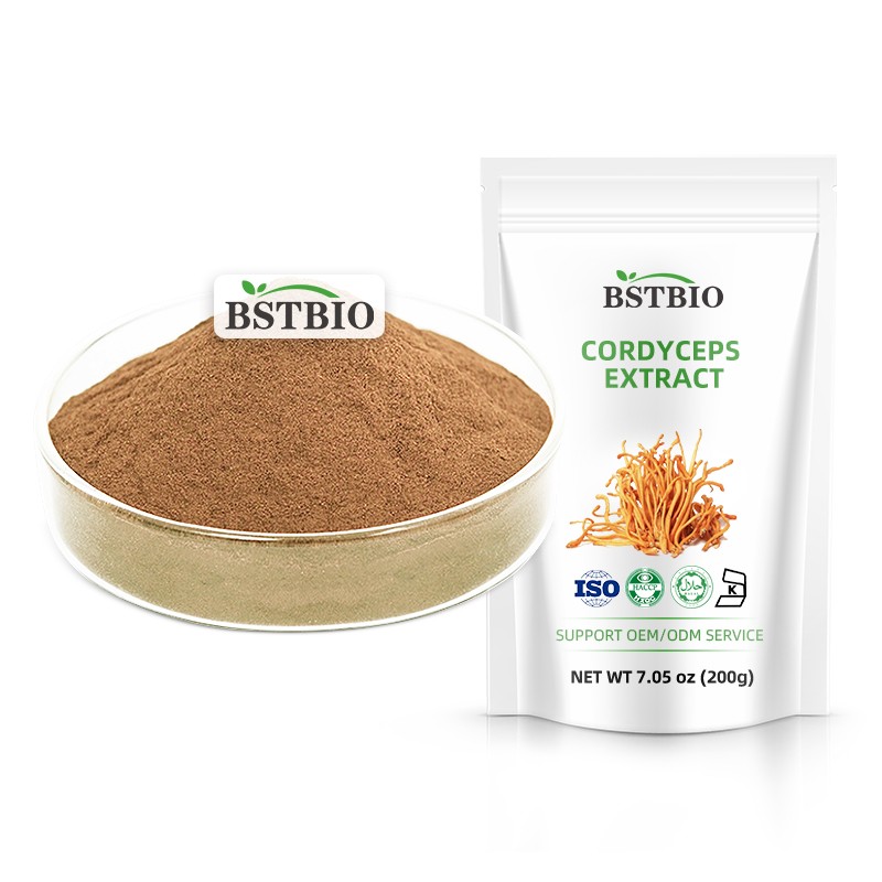 BSTBIO Organic Cordyceps Militaris Extract/Cordyceps Sinensis Extract/Cordyceps Extract Powder