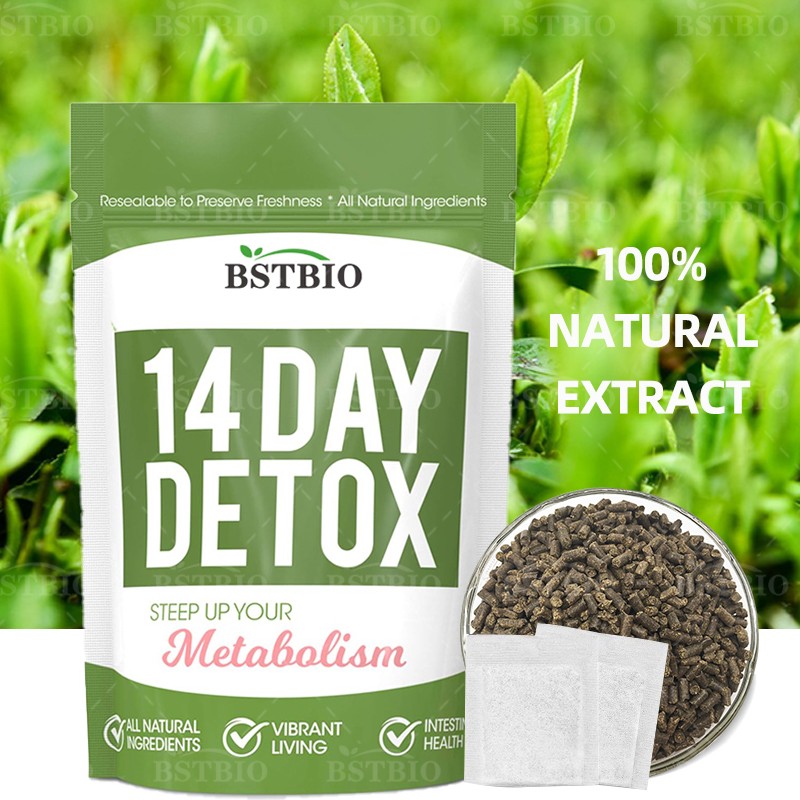 BSTBIO Private Label Natural Herbal Detox Tea 14 / 28 Days Slim Tea