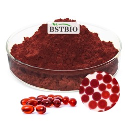 Factory Supply Bulk Astaxanthin Haematococcus Pluvialis Extract 1% 2%  3% 4% 5% Pure Astaxanthin Powder