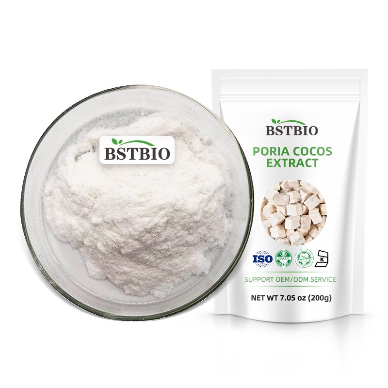 BSTBIO Fu Ling Tuckahoe Extract Powder Polysaccharides 10% 30% 50% Poria Cocos Extract
