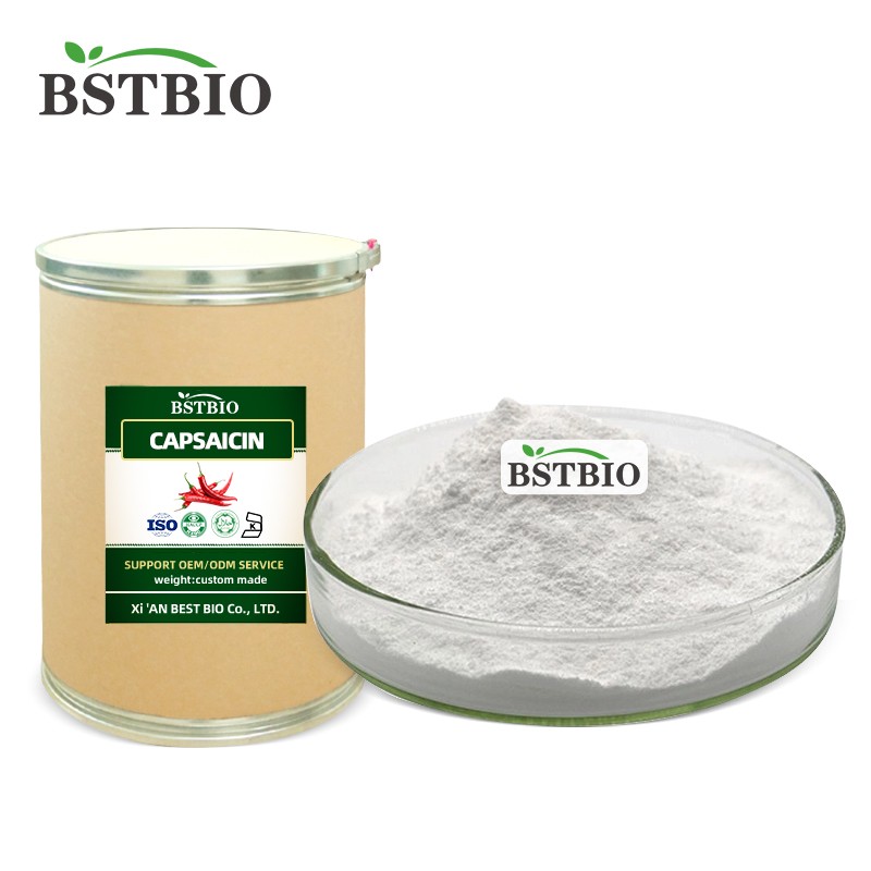 BSTBIO Pure Natural 95% Capsaicin Powder Pepper Extract Capsaicin Powder