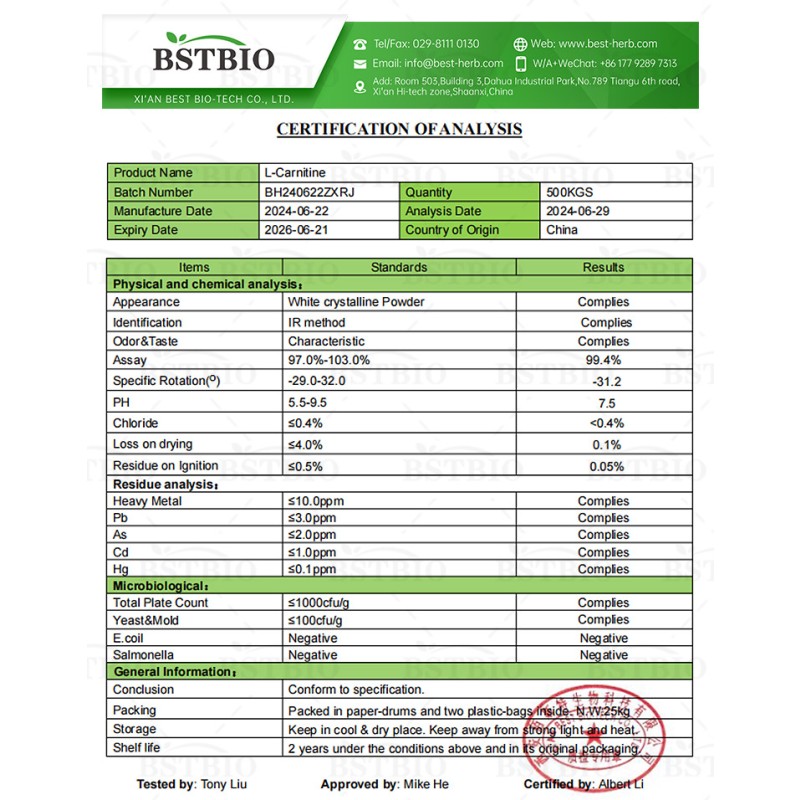 Hot Sale L-carnitine Capsule Pure L-carnitine/acetyl-l-carnitine/acetyl L-carnitine