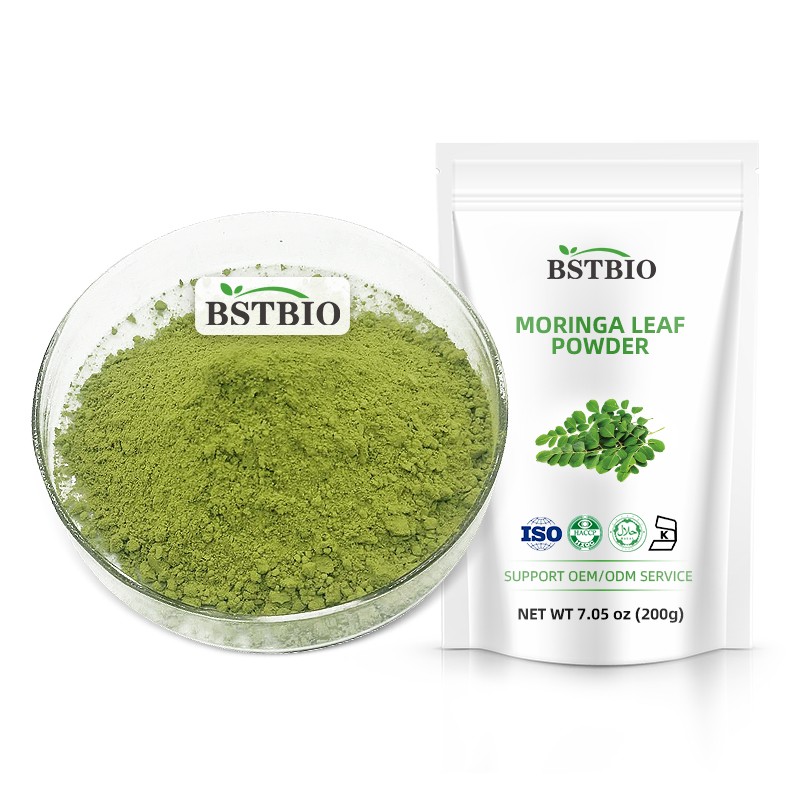 BSTBIO OEM Private Label Supplements Pure Natural Organic Moringa Leaf Powder