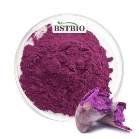 BSTBIO Freeze Dried Purple Sweet Potato Powder 100% Natural Organic Sweet Potato Powder