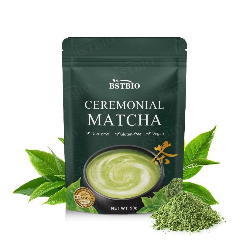 BSTBIO OEM/ODM Green Tea Ceremonial Grade Beverage Grade Baking Grade Organic Matcha Powder