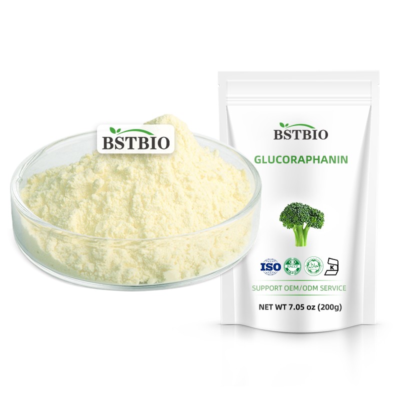 BSTBIO Supply CAS 21414-41-5 Broccoli Sprout Extract Powder 1% 3% 10% 13% Glucoraphanin