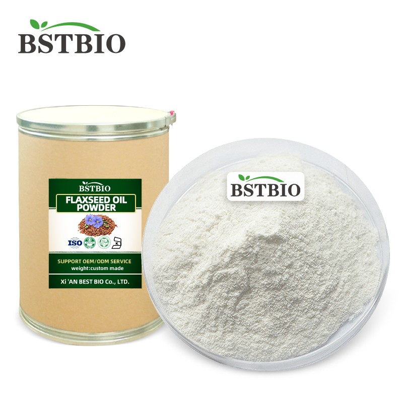 BSTBIO Omega 3 Linseed Oil Alpha Linolenic Acid 50% Flaxseed Oil Powder