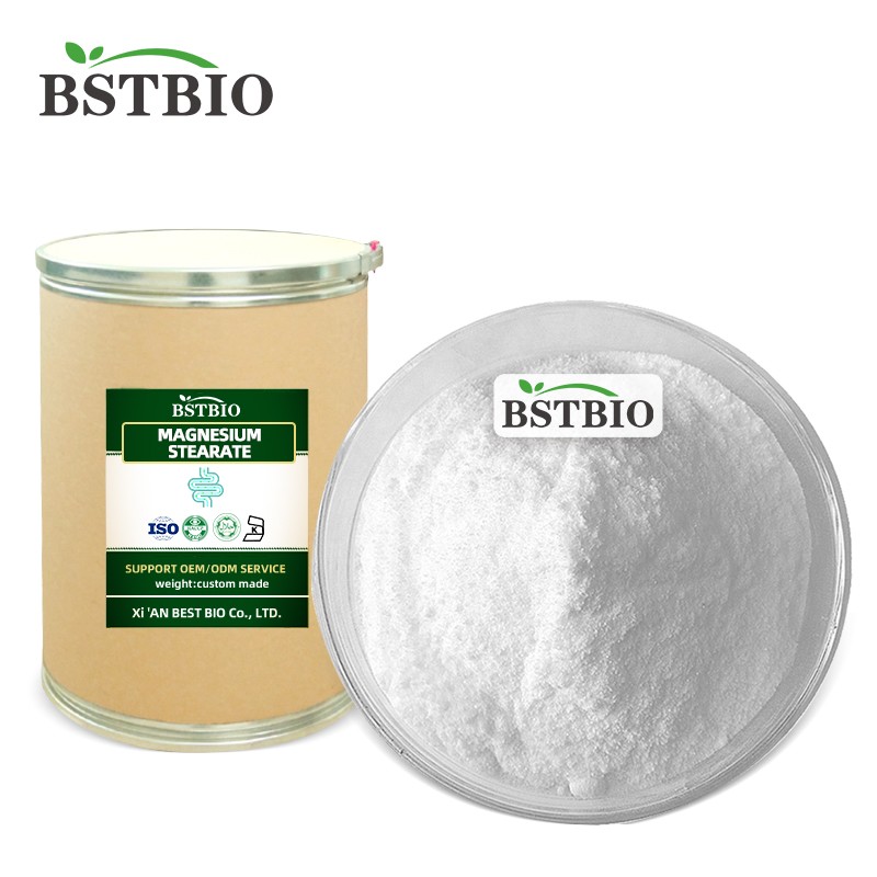 BSTBIO Food Grade CAS 557-04-0 Magnesium Stearate Powder