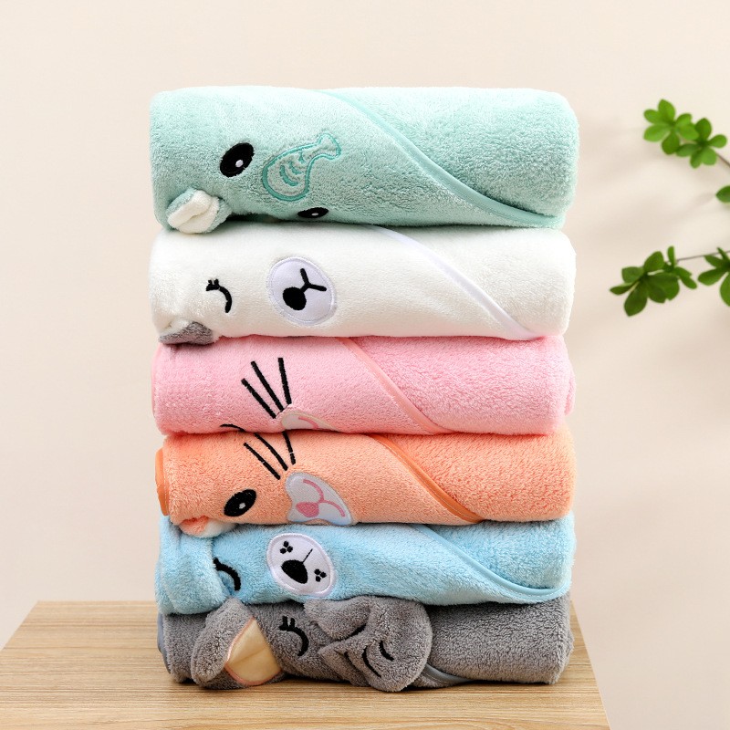 Coral Fleece Towel Manufacturer - Wholesale Plain Cartoon