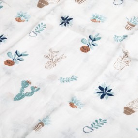 Swaddle Blanket Factory - Double Layers Muslin Cotton Bamboo