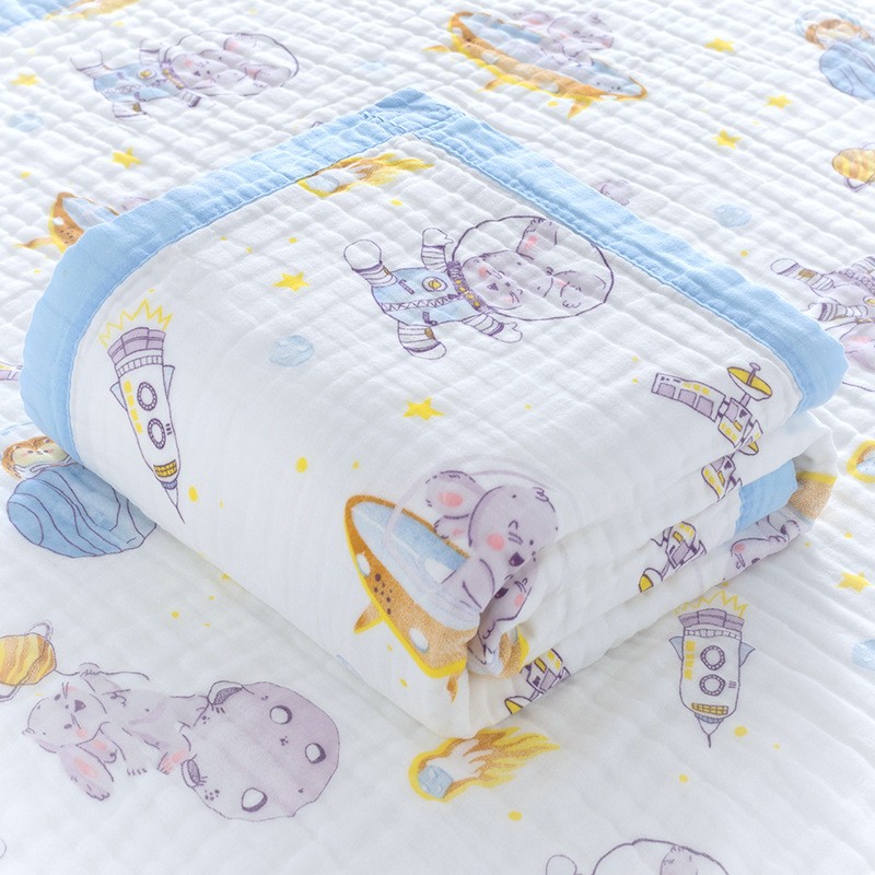 Organic Blanket Manufacturer - 6 Layer 100 Cotton Adult