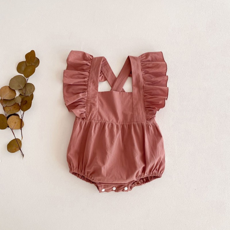 Baby Romper Factory - Summer Cotton Backless