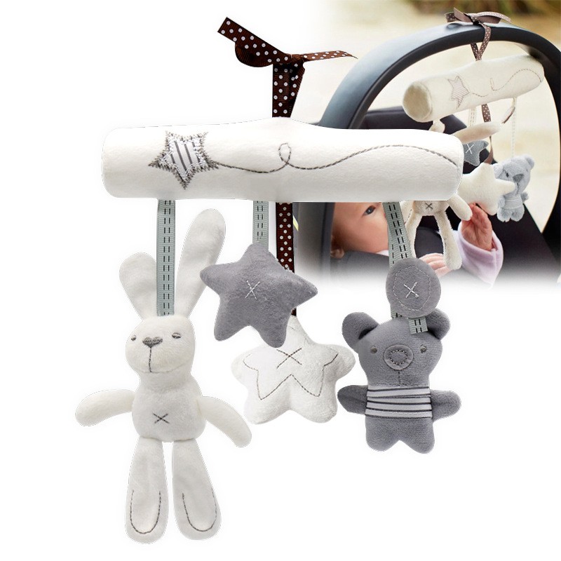 Baby Rattle Manufacturer - Plush Rabbit Pram Toy