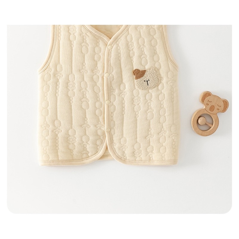 Baby Vest Manufacturer - Cotton Bear Single Breasted