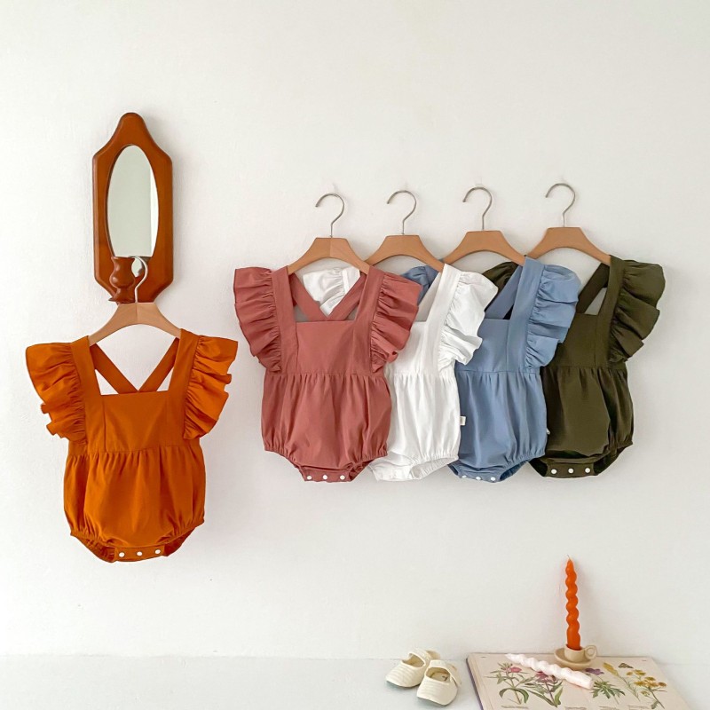 Baby Romper Factory - Summer Cotton Backless