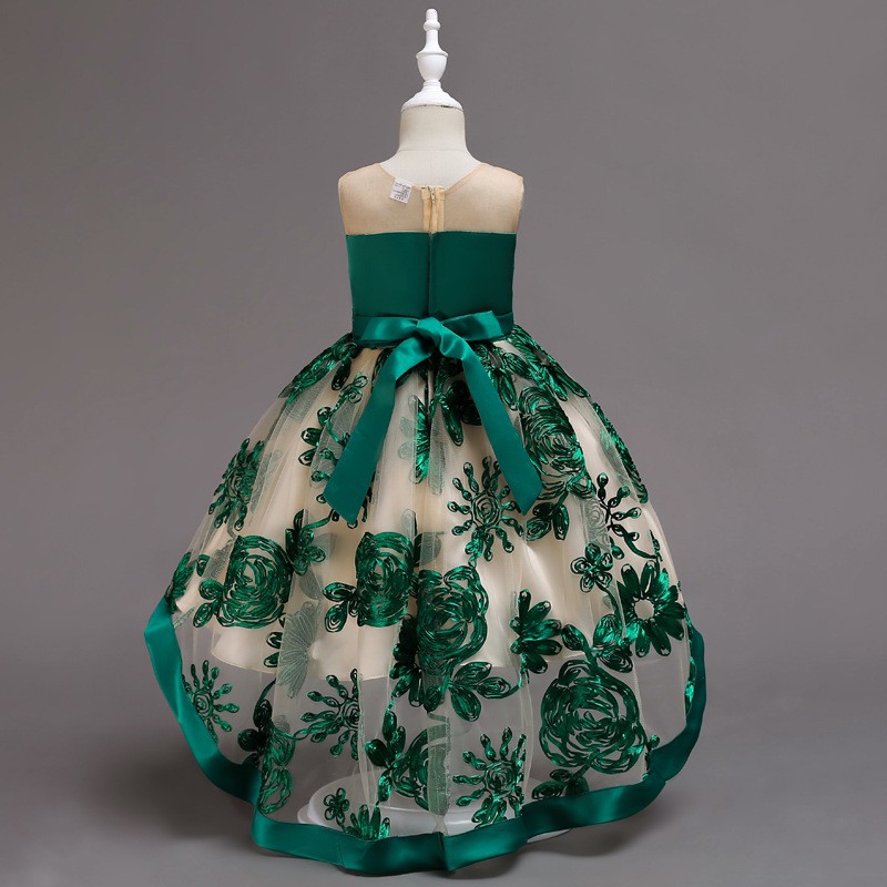 Wedding Dress Manufacturer - 3D Embroidered Ball Gown