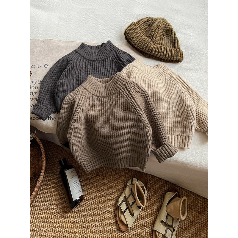 Baby Sweater Manufacturer - Chunky Knit Pullover