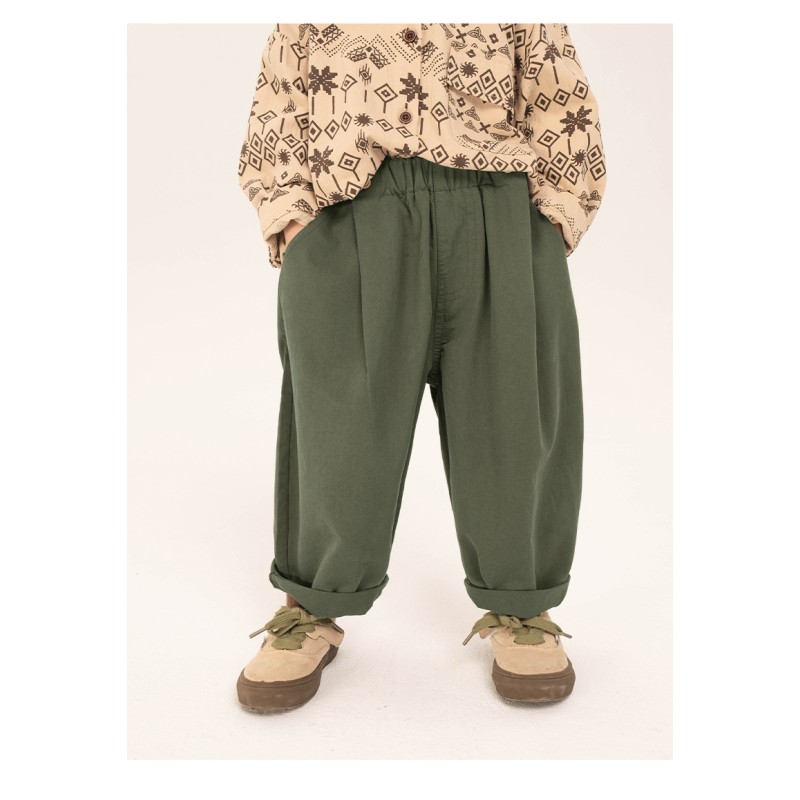 Baby Pants Supplier - Cotton Carrot Pants Loose