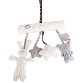 Baby Rattle Manufacturer - Plush Rabbit Pram Toy