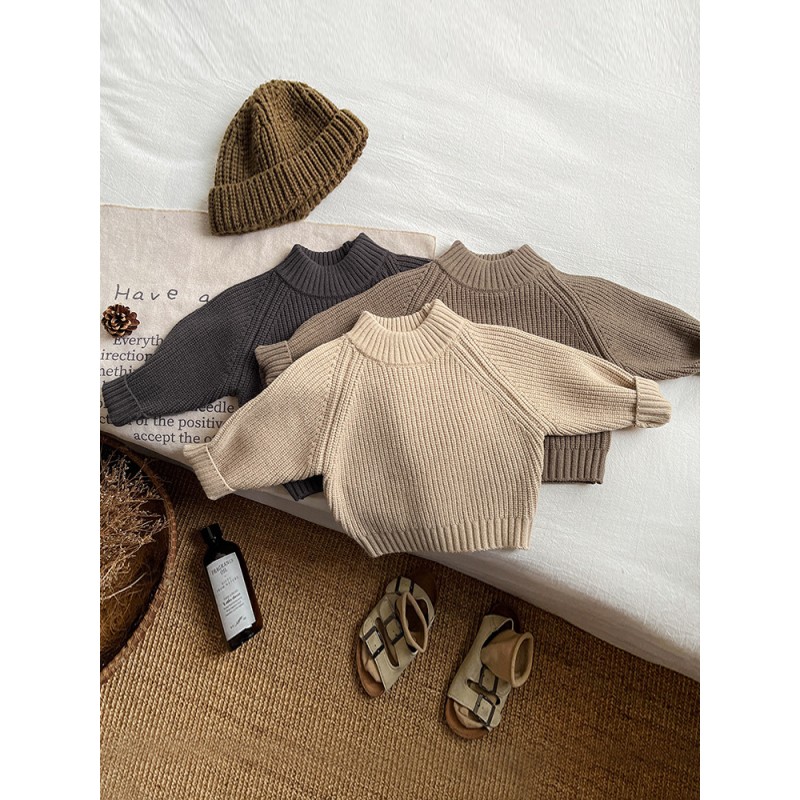 Baby Sweater Manufacturer - Chunky Knit Pullover