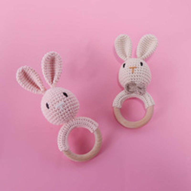 Baby Teether Supplier - Wooden Ring Crochet
