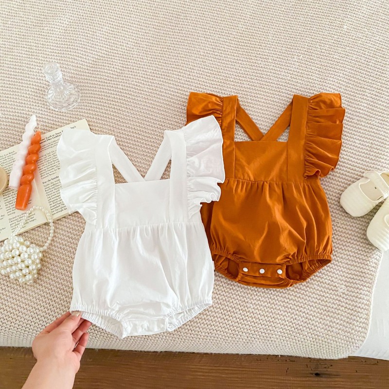 Baby Romper Factory - Summer Cotton Backless