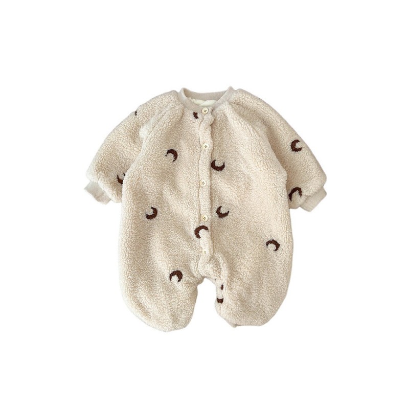 Baby Romper Factory - Embroidered Fleece Lined