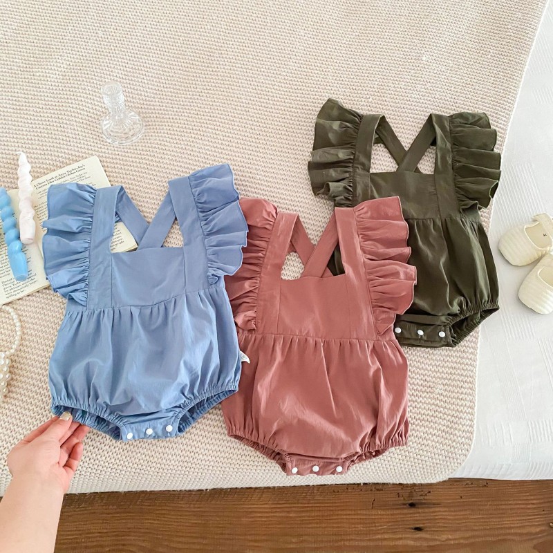 Baby Romper Factory - Summer Cotton Backless