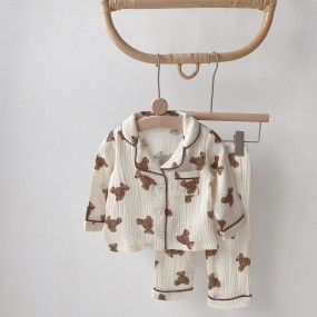Baby Pajamas Manufacturer - Cotton Bear Print