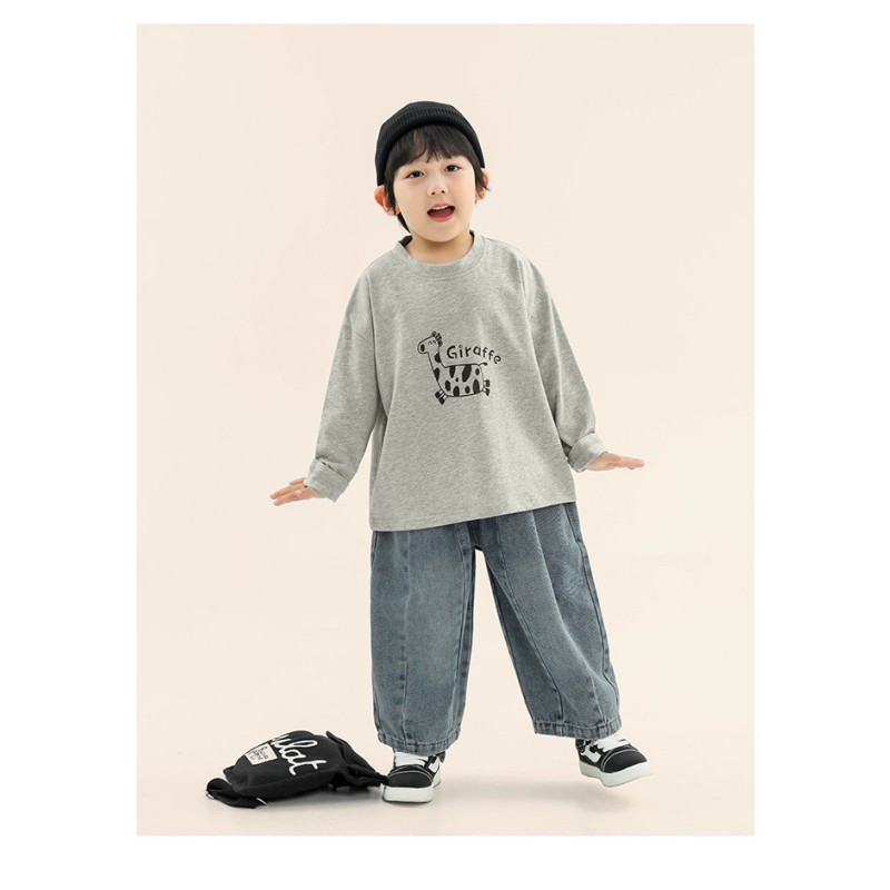 Baby Pants Factory - Patchwork Denim Elastic