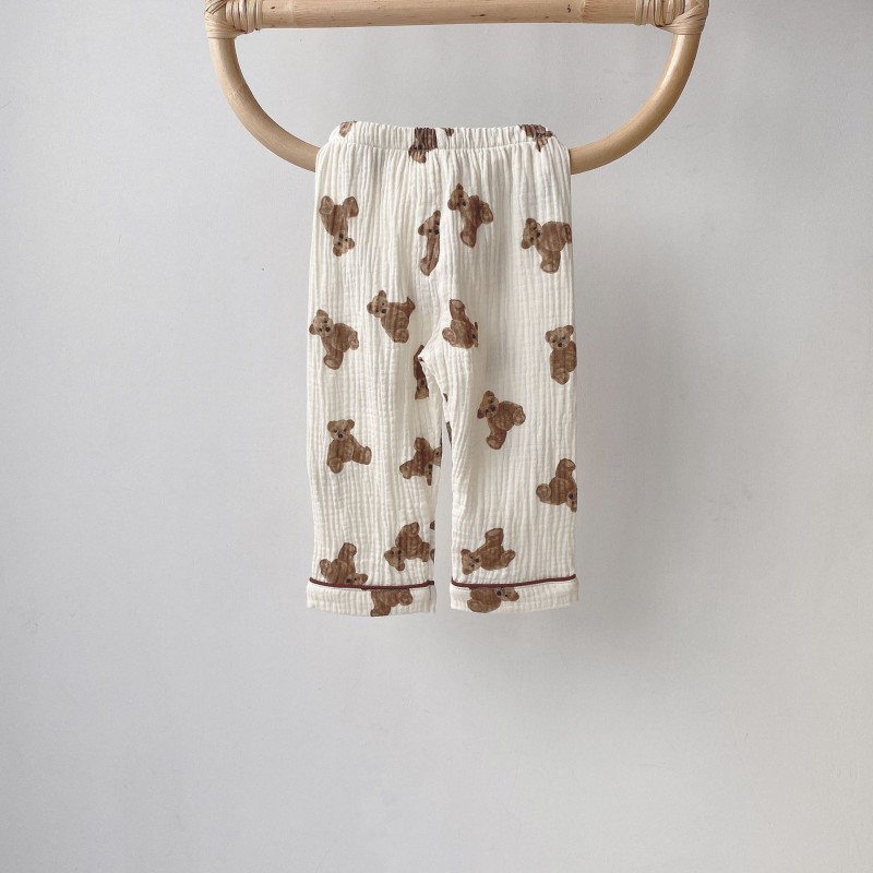 Baby Pajamas Manufacturer - Cotton Bear Print