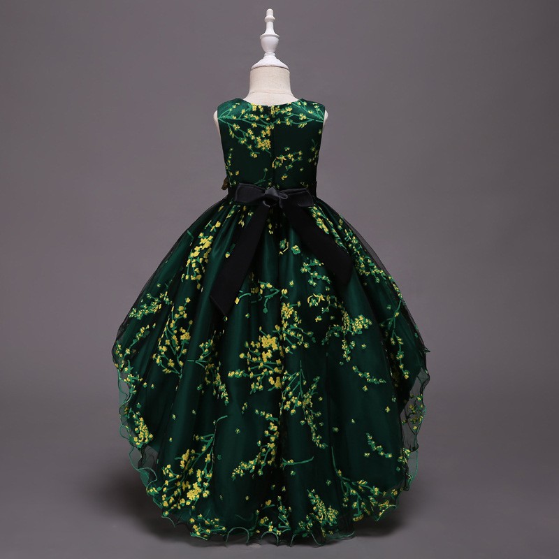 Performance Dress Factory - Hand Embroidered Flower