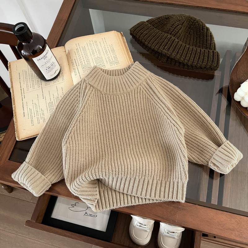 Baby Sweater Manufacturer - Chunky Knit Pullover