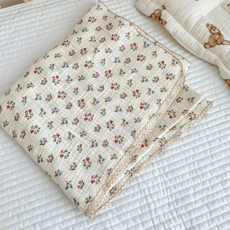 Baby Blanket Manufacturer - Cartoon Printed Gauze